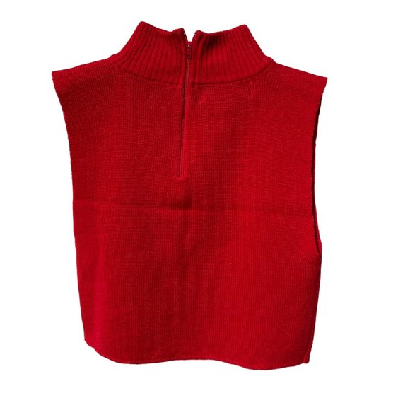 Specialty house red turtleneck under layering sweater mock turtleneck stretch 10 - Picture 4 of 6